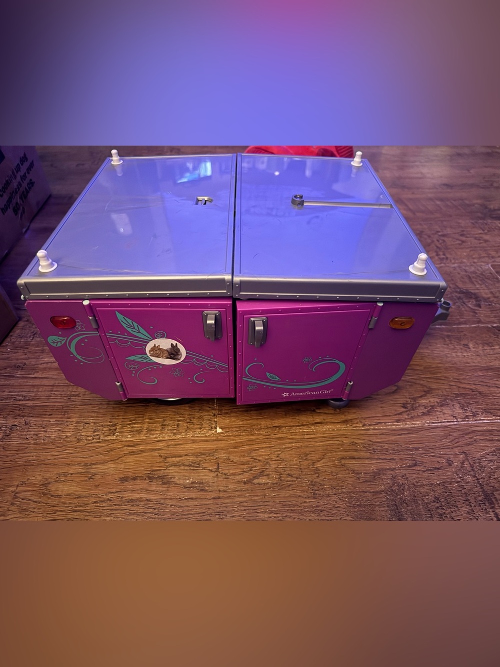 American Girl Doll pop up camper *PARTS ONLY* AS IS!!